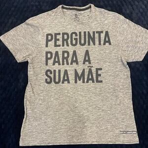 Funny Graphic Tee - Pergunta Para A Sua Mãe Portuguese XL